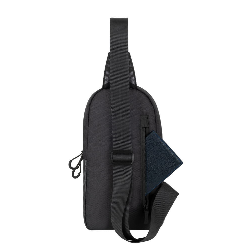 ჩანთა RIVACASE 5312 black Sling bag for mobile devices /12 (4260709010823)