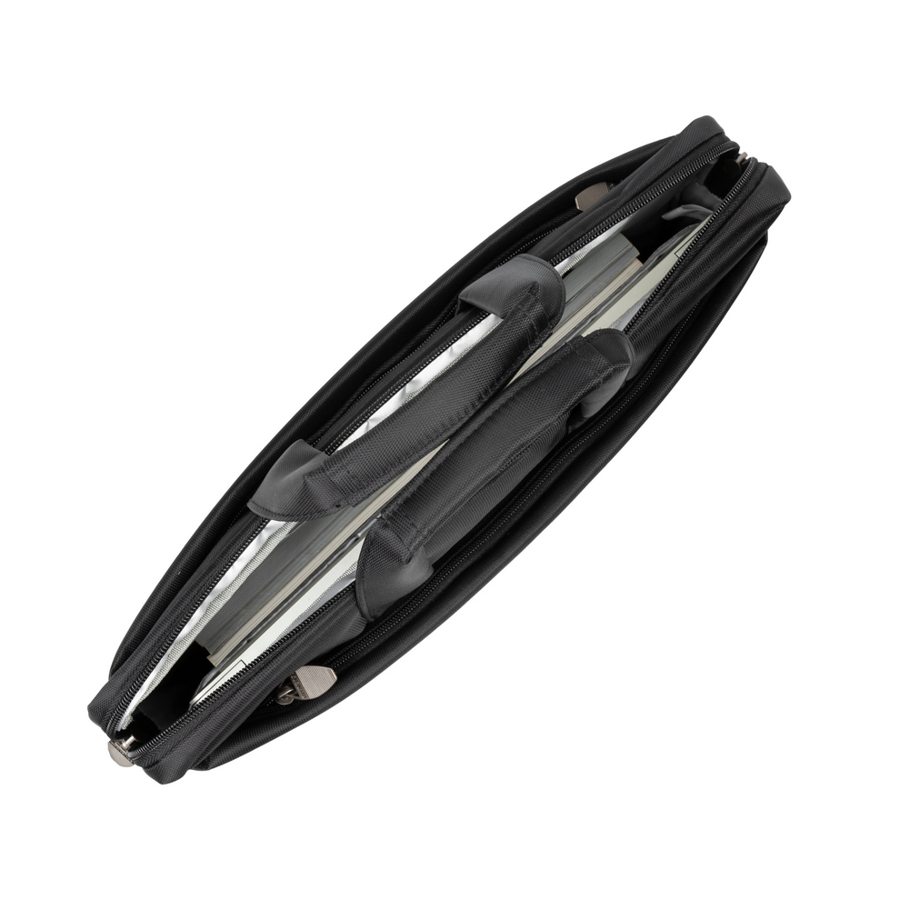 ნოუთბუქის ჩანთა RIVACASE 8630 black Laptop bag 15,6" / 6 (6907801086308) | Water-resistant polyester | 