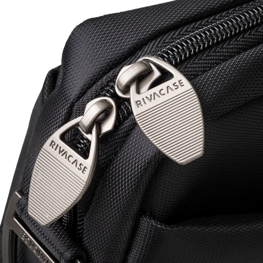 ნოუთბუქის ჩანთა RIVACASE 8630 black Laptop bag 15,6" / 6 (6907801086308) | Water-resistant polyester | 