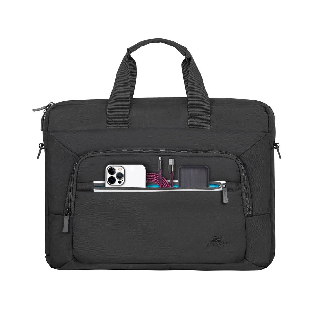 ნოუთბუქის ჩანთა RIVACASE 7521 black ECO Laptop bag 13.3-14" (4260709012476)