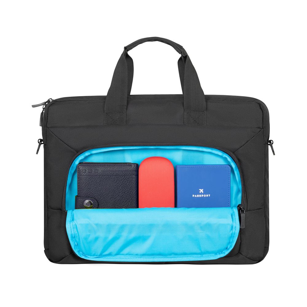 ნოუთბუქის ჩანთა RIVACASE 7521 black ECO Laptop bag 13.3-14" (4260709012476)