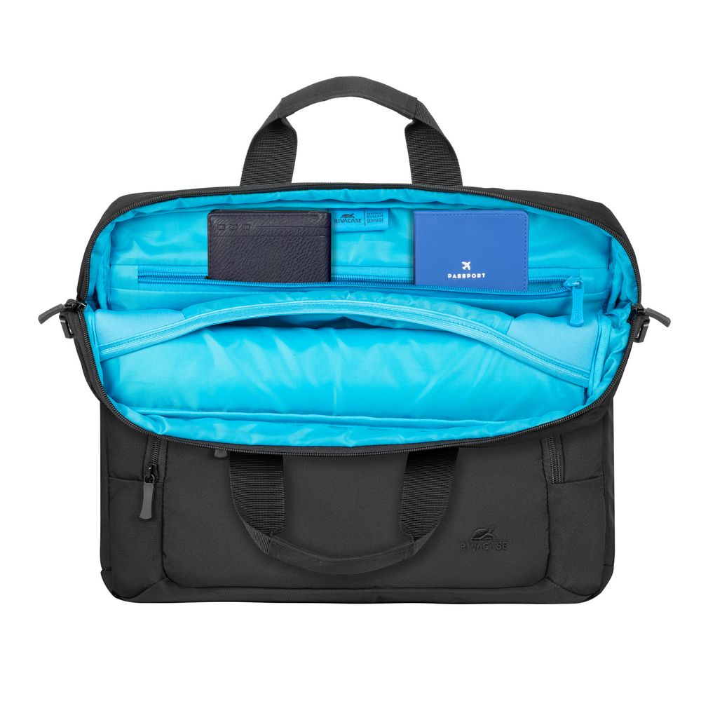 ნოუთბუქის ჩანთა RIVACASE 7521 black ECO Laptop bag 13.3-14" (4260709012476)