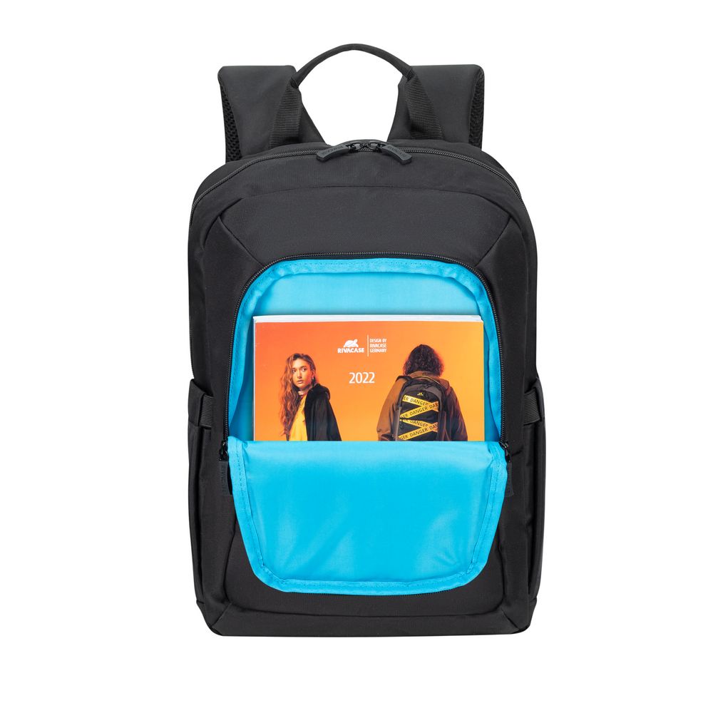 ნოუთბუქის ჩანთა ზურგჩანთა რუგზაკი RIVACASE 7523 black ECO Laptop backpack 13.3-14" (4260709011790)