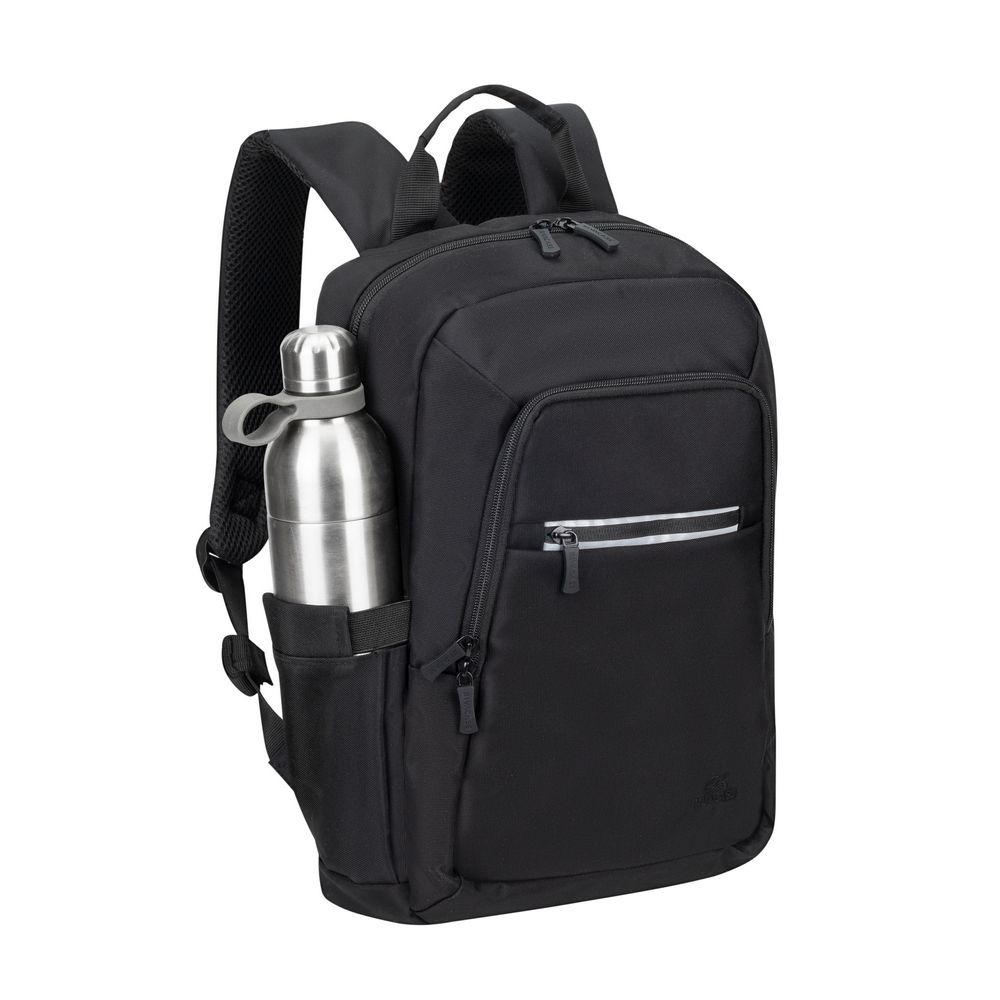 ნოუთბუქის ჩანთა ზურგჩანთა რუგზაკი RIVACASE 7523 black ECO Laptop backpack 13.3-14" (4260709011790)
