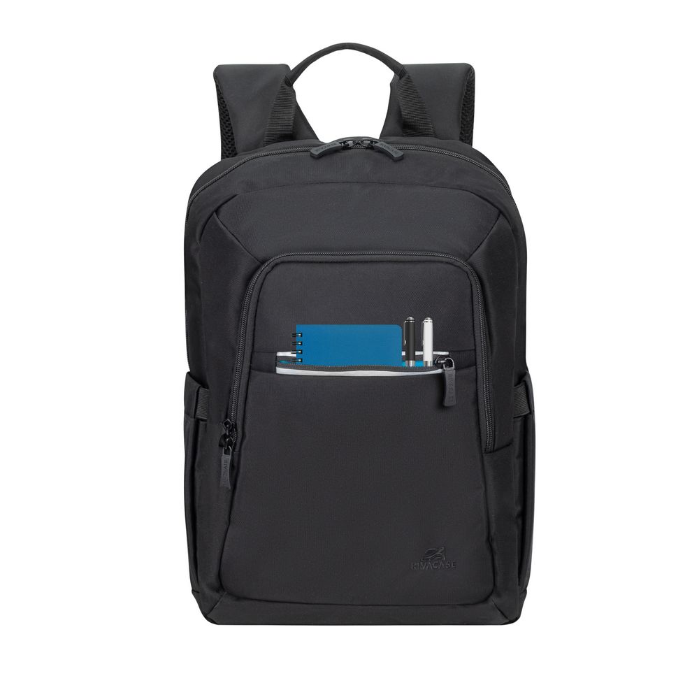 ნოუთბუქის ჩანთა ზურგჩანთა რუგზაკი RIVACASE 7523 black ECO Laptop backpack 13.3-14" (4260709011790)