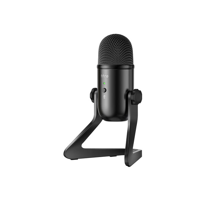 მიკროფონი FIFINE K678 USB MICROPHONE Type Condenser Polar Pattern Cardioid Frequency Response 50-15kHz Sensitivity -46±3dB (at 1kHz) S/N Ratio 66dB Po