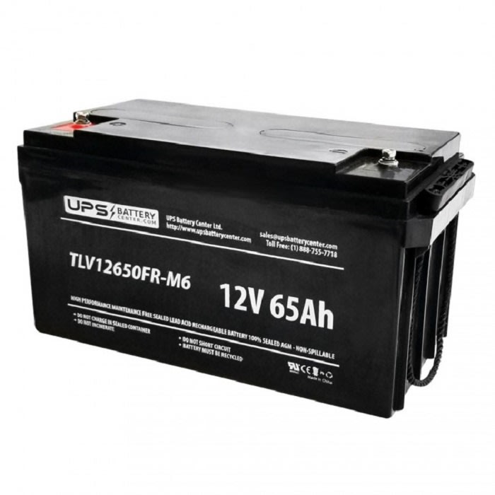 ელემენტი UPS-ის აკუმულატორი JOPOWER JP12-65(12V65AH) Lead Acid Battery