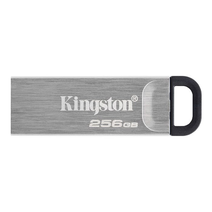 USB ფლეშ მეხსიერება Kingston DataTraveler Kyson, 256GB, Metal Flash Drive (DTKN/256GB)