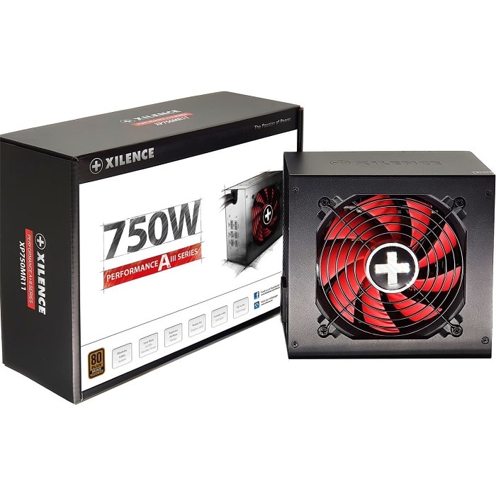 კვების ბლოკი XILENCE PERFORMANCE A+ III SERIES XN087 | XP750MR11 / POWER SUPPLY / ATX12V 2.52 / 80 PLUS BRONZE / AC 200-240 V / 650WATT / ACTIVE PFC 3YrW