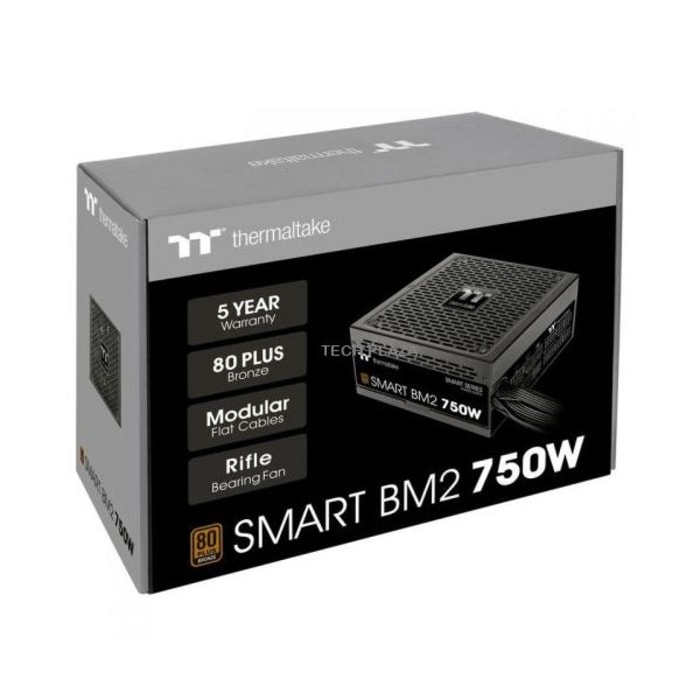 კვების ბლოკი Thermaltake Smart BM2 750W Semi Modular 80 Plus Bronze PS-SPD-0750MNFABE-1