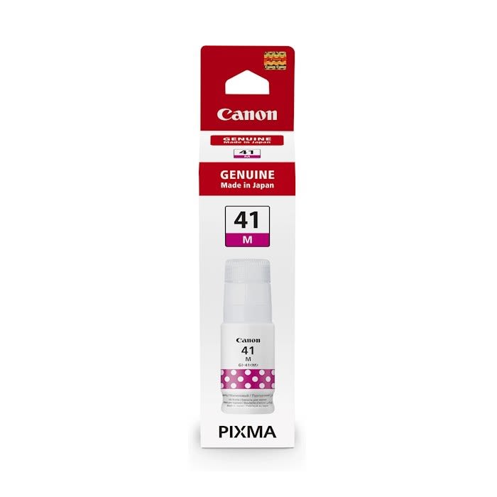 ორიგინალი კატრიჯი Canon INK GI-41 Magenta Ink Bottle for PIXMA G1420, G2420, G2460, G3420, G3460