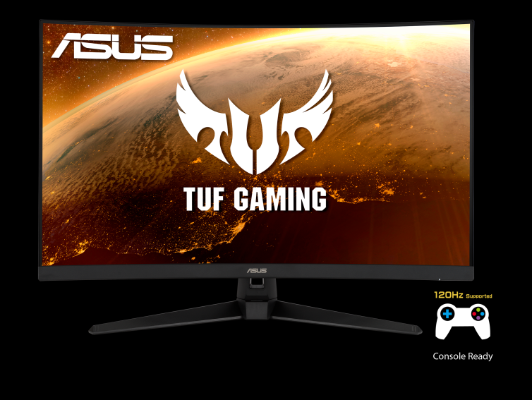 მონიტორი Asus TUF Gaming VG328H1B Gaming Monitor –32 inch (31.5 inch viewable) Full HD (1920x1080), 165Hz (Above 144Hz), Extreme Low Motion Blur™, Adaptive-sync, FreeSync™ Premium, 1ms (MPRT), Curved