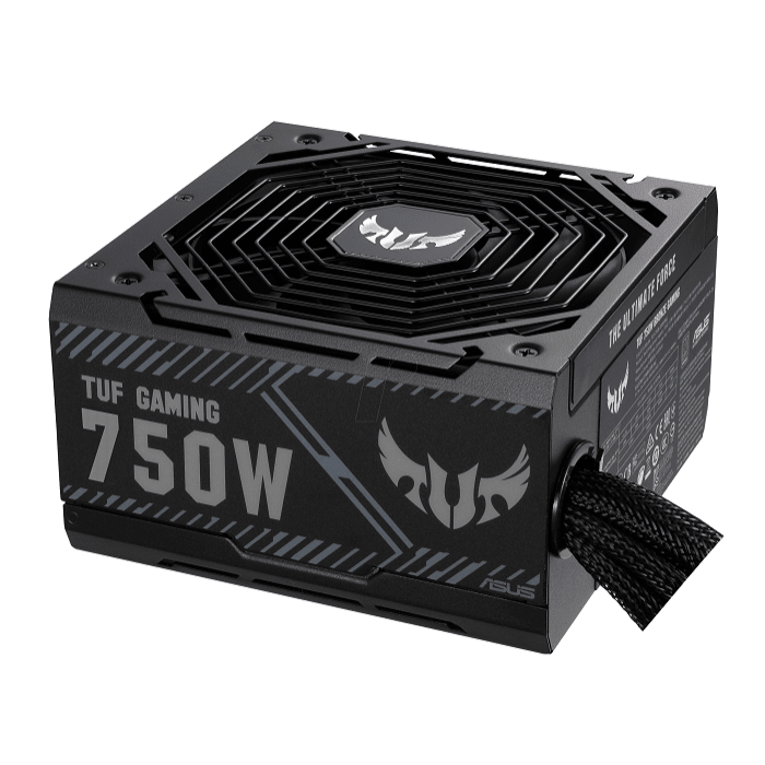 კვების ბლოკი ASUS TUF Gaming 750B Bronze PSU, Dual Ball Fan Bearings, 0dB Technology, 80 Plus Bronze Certification (90YE00D0-B0NA00)