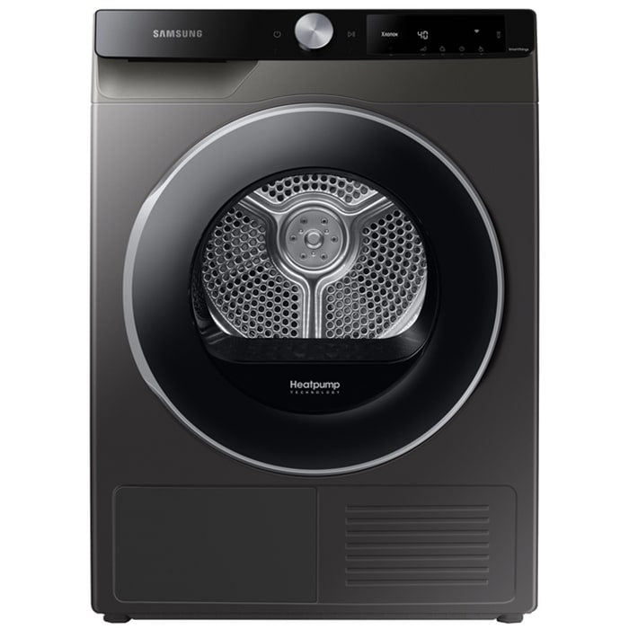 Dryer/ Samsung/ Samsung DV90T6240LX/LP 9 KG, Heat Pump, A+++, 60 x 85 x 60, SMART, Gray