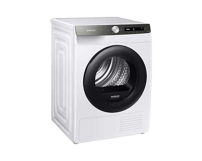 საშრობი Samsung DV90T5240AT/LP - 9KG, Heat Pump, 60x60x85, A+++, White