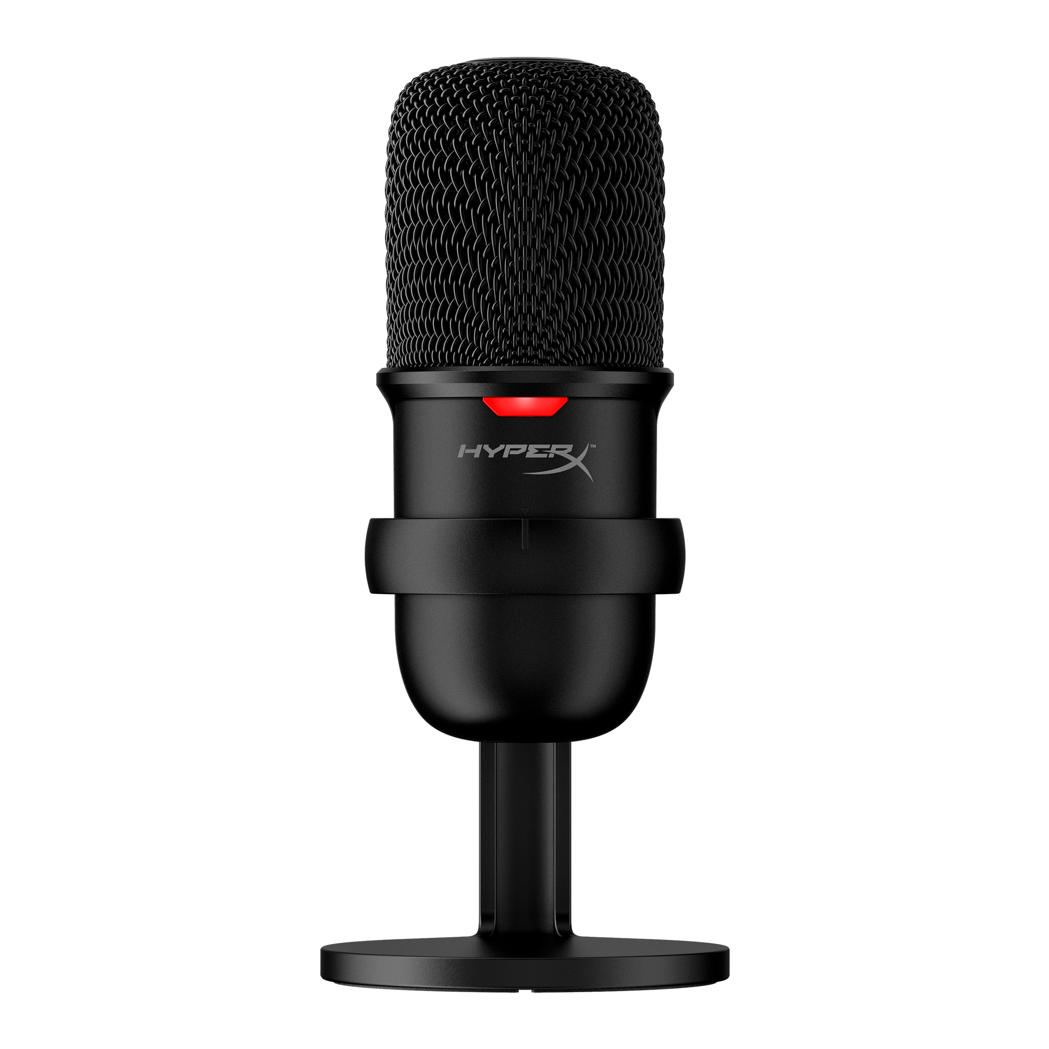 მიკროფონი  <HMIS1X-XX-BK/G>   <4P5P8AA>    HyperX SoloCast – USB Condenser Gaming Microphone, for PC, PS4, and Mac