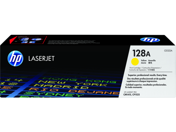 კარტრიჯი HP 128A Yellow Original LaserJet Toner Cartridge