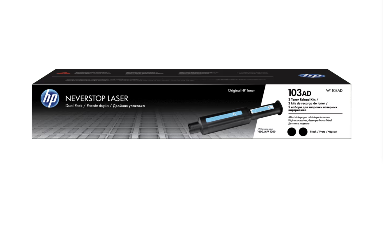 კარტრიჯი HP 103AD Neverstop Toner Reload Kit 2-Pack