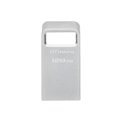 USB ფლეშ მეხსიერების ბარათი USB Flash drive Kingston DataTraveler Micro G2 (DTMC3G2/128GB) USB Flash, 128 GB, USB 3.2 Gen 1, Read: 200 Mbps