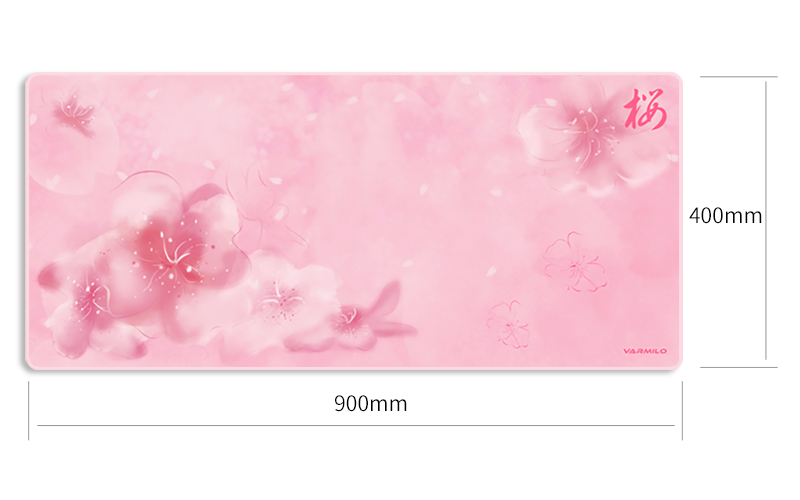 მაუს პედი Varmilo Mouse Pad Sakura Desk Mat XL (900х400х3mm)