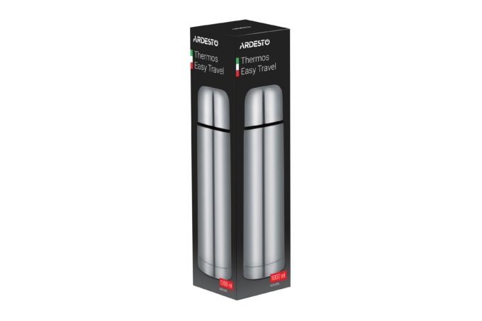 თერმოსი Ardesto Thermos Easy Travel 1000 ml, s/s