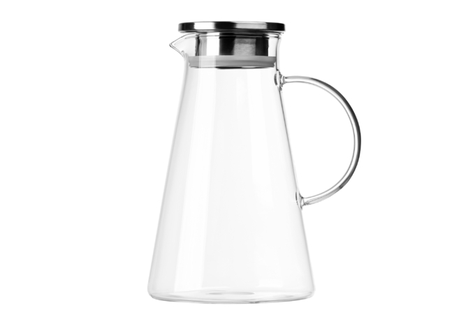 დოქი ARDESTO Pitcher with lid, 1800 ml, borosilicate glass, s/s