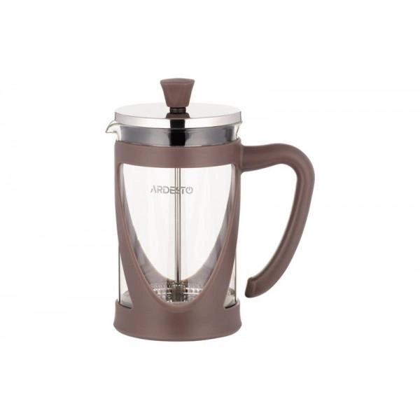 Ardesto French press Gemini | 600 ml | stainless steel | glass | plastic