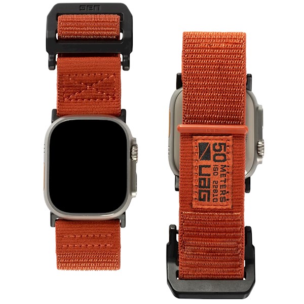 სმარტ საათის სამაჯური UAG Watch 45 Active Strap 2022-Rust nylon