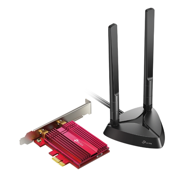 Network Active/ PCI Lan Adapter/ TP-link Archer AX3000E Wi-Fi 6 Bluetooth 5.2 PCIe Adapter