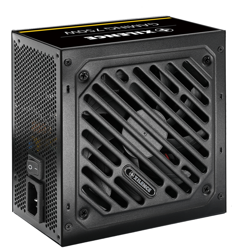 კვების ბლოკი XILENCE XN330 | XP750R12 Gaming GOLD Series, 750 Watt Black,PFC active | meet 80+ Gold