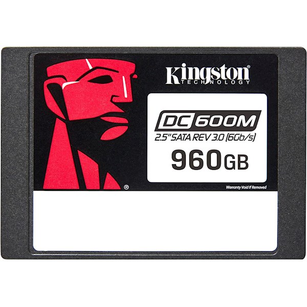 მყარი დისკი Kingston 960G DC600M (Mixed-Use) 2.5” Enterprise SATA SSD