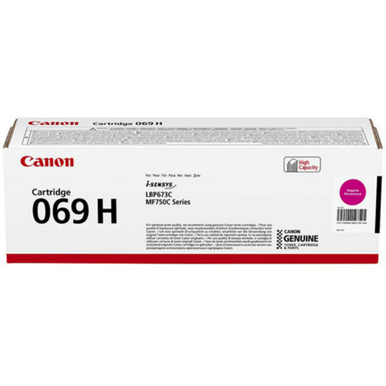 კარტრიჯი Canon Original/ Canon Toner Cartridge CRG-069HM Magenta (5096C002AA)