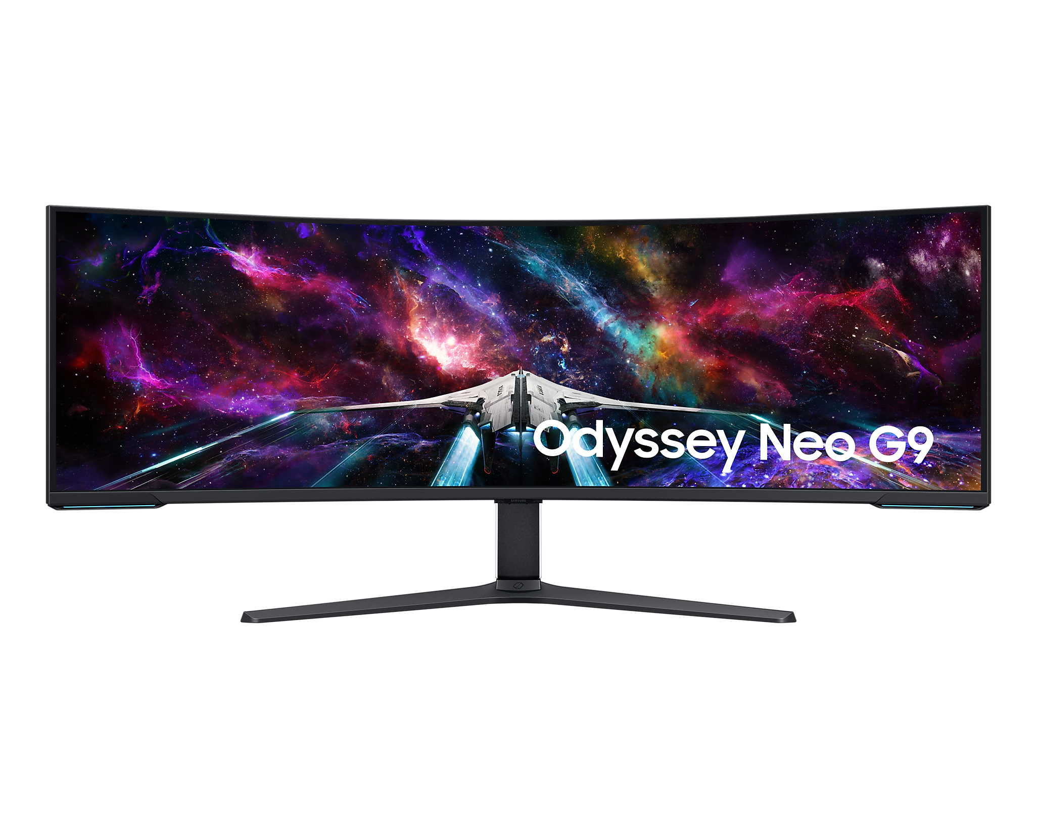 მონიტორი Samsung Gaming Monitor Odyssey Neo G9 G95NC 57" | Curved | 7680 x 2160 | 32:9 | 240 Hz | 420 cd/㎡ | 2,500 : 1 | 1 мс (GTG) | VA | VESA DisplayHDR 1000 | DP 2.2 | HDMI 2.1