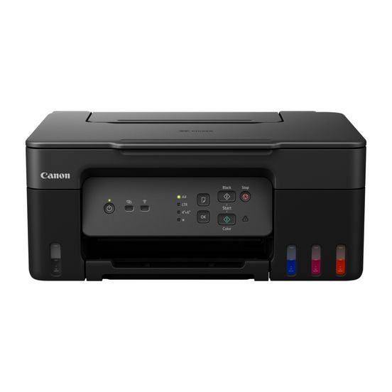 Canon MFP PIXMA G3430 An efficient multi-functional printer, with high yield ink bottles, printing : Up to 4800 x 1200 dpi 2 FINE Cartridges (Black and Colour) Refillable ink tank printer, Scan : 600 x 1200 dpi / Hi-Speed USB / Wi-Fi / Access Point Mode / iOS, Android, Windows 10 Mobile/ Black: 3 000 pages / Colour: 4400 pages* (GI-41) / Black