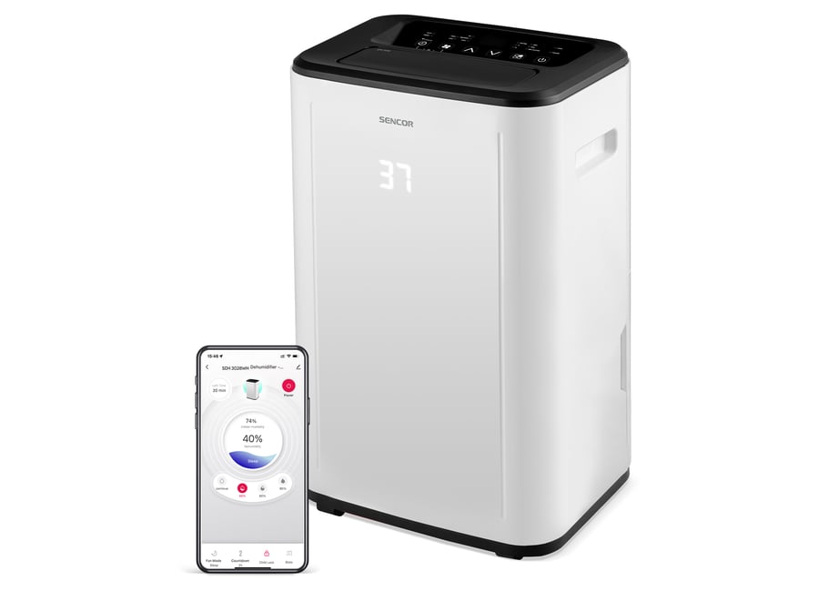 ჰაერის გამწმენდი და დამატენიანებელი SENCOR SDH 3028WH DEHUMIDIFIER (6 L)