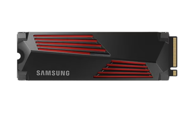SSD დისკი 1Tb Samsung 990 PRO with Heatsink (MZ-V9P1T0CW) internal SSD, M.2, 2280, 1000 GB, PCI-E 4.0 x4, NVMe, read: 7450 MB/sec, write: 6900MB/sec, TLC, cache - 1024 MB
