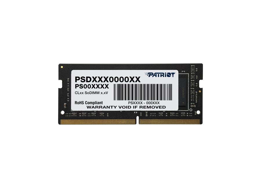 ოპერატიული მეხსიერება DDR3 SODIMM/ Patriot DDR4 SL 4GB 2400MHZ SODIMM -