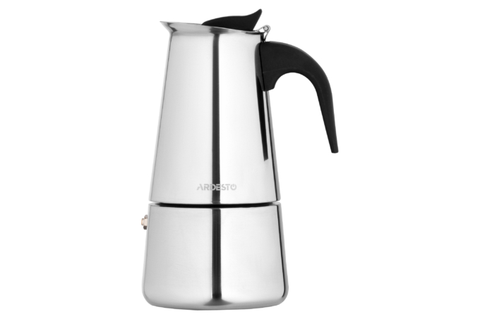 ყავის მადუღარა Ardesto Coffee Maker Gemini Apulia, 0.2l, 4 cups, stainless steel