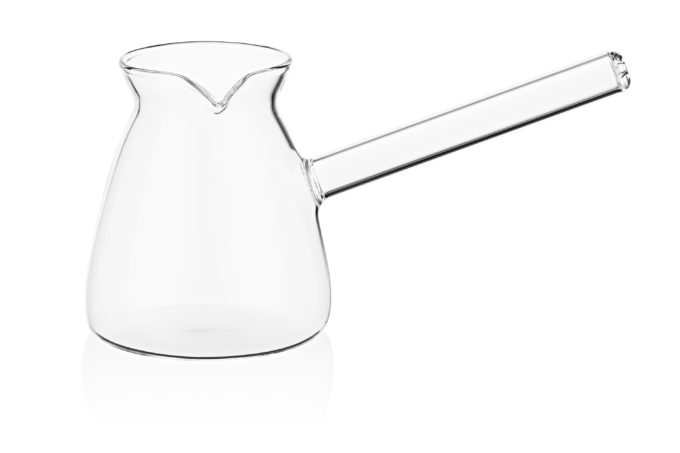 ყავის ქვაბი rAdesto Coffee pot Black Mars, 0.35l, borosilicate glass