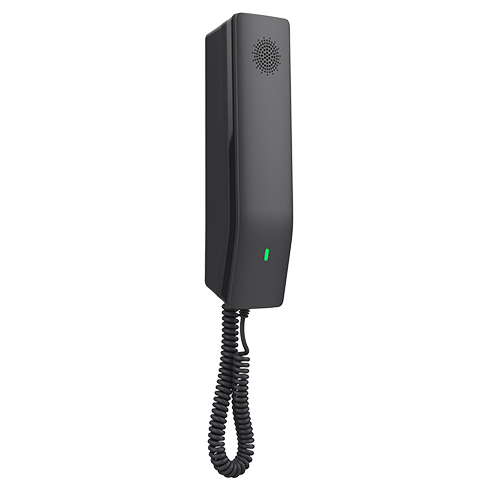 IP ტელეფონი Grandstream GHP611 Black Compact Hotel IP Phones 2 lines 2 SIP accounts One 10/100 Mbsps Ethernet ports PoE No PSU included