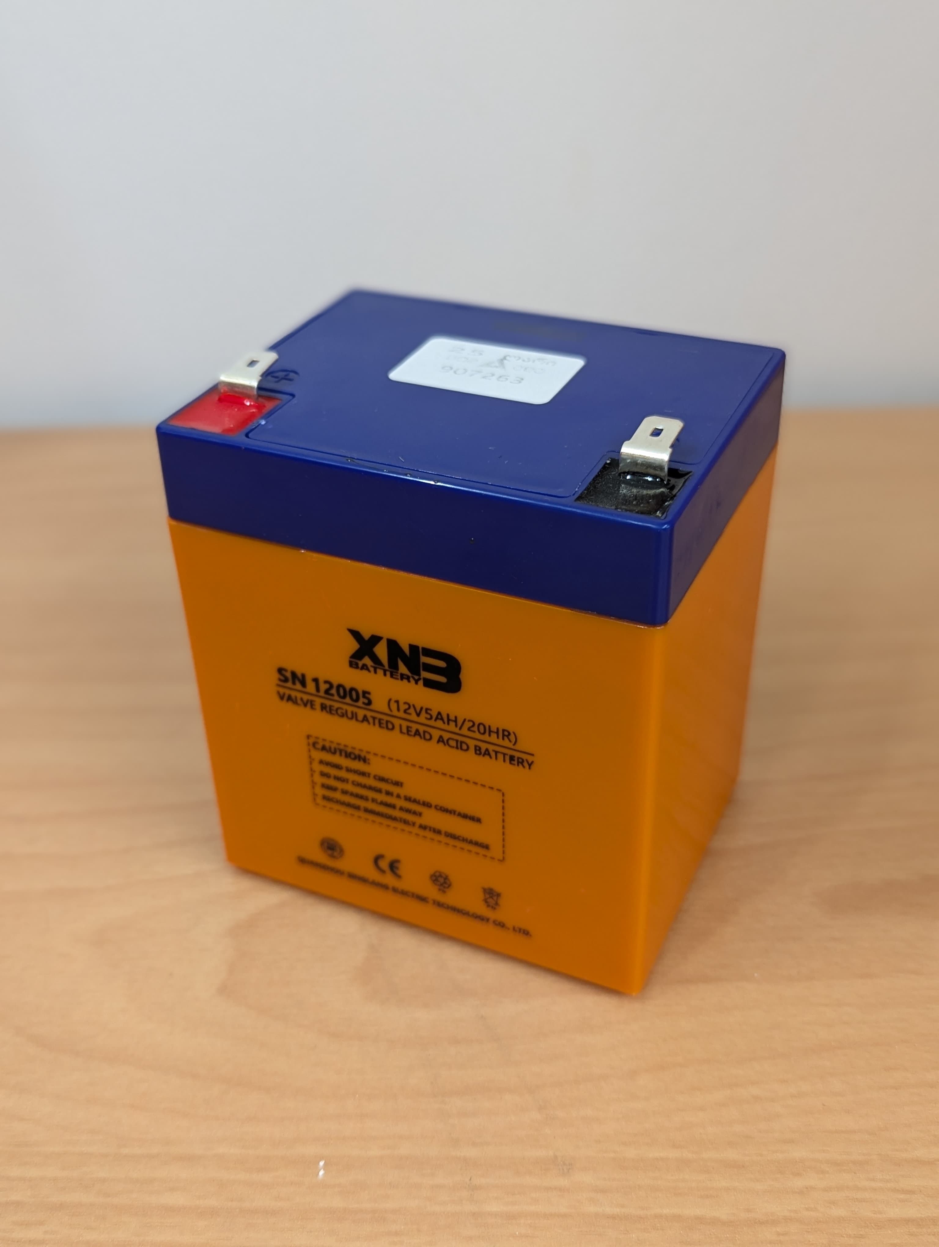 აკუმულატორი XNB SN12005 12V 5Ah F1 Replacement Battery