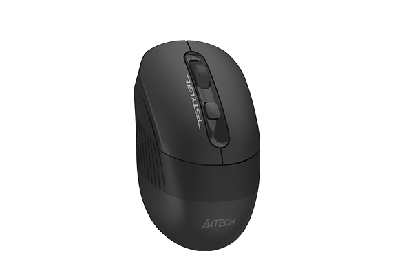 მაუსი A4tech FB10CS Fstyler Bluetooth & 2.4G Wireless Rechargeable Mouse with Silent click, (Stone Black) | Distance: 5-10 m | Multi-Device: 3 Devices ( BT*2, 2.4G*1) | Buttons: 4 | Nano Receiver