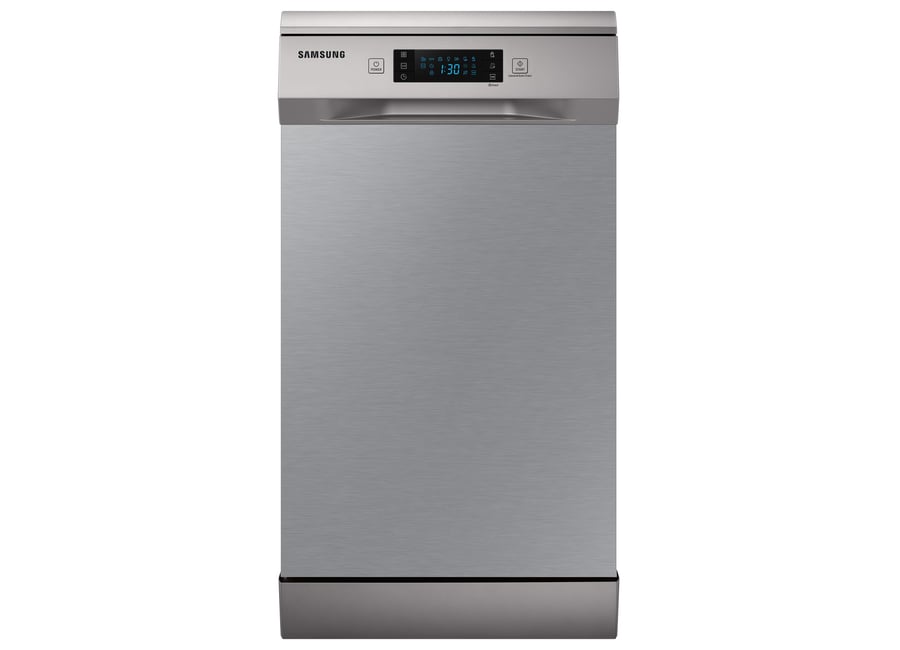 ჭურჭლის სარეცხი მანქანა (Promo) Samsung DW50R4050FS/WT 85/50/60, 10 P/S,SIlver, Wash A, Dry A, Energy Class A+, DCB 46, Programs 6, Aqua stop Yes,, Display Yes, Water Per Cyc