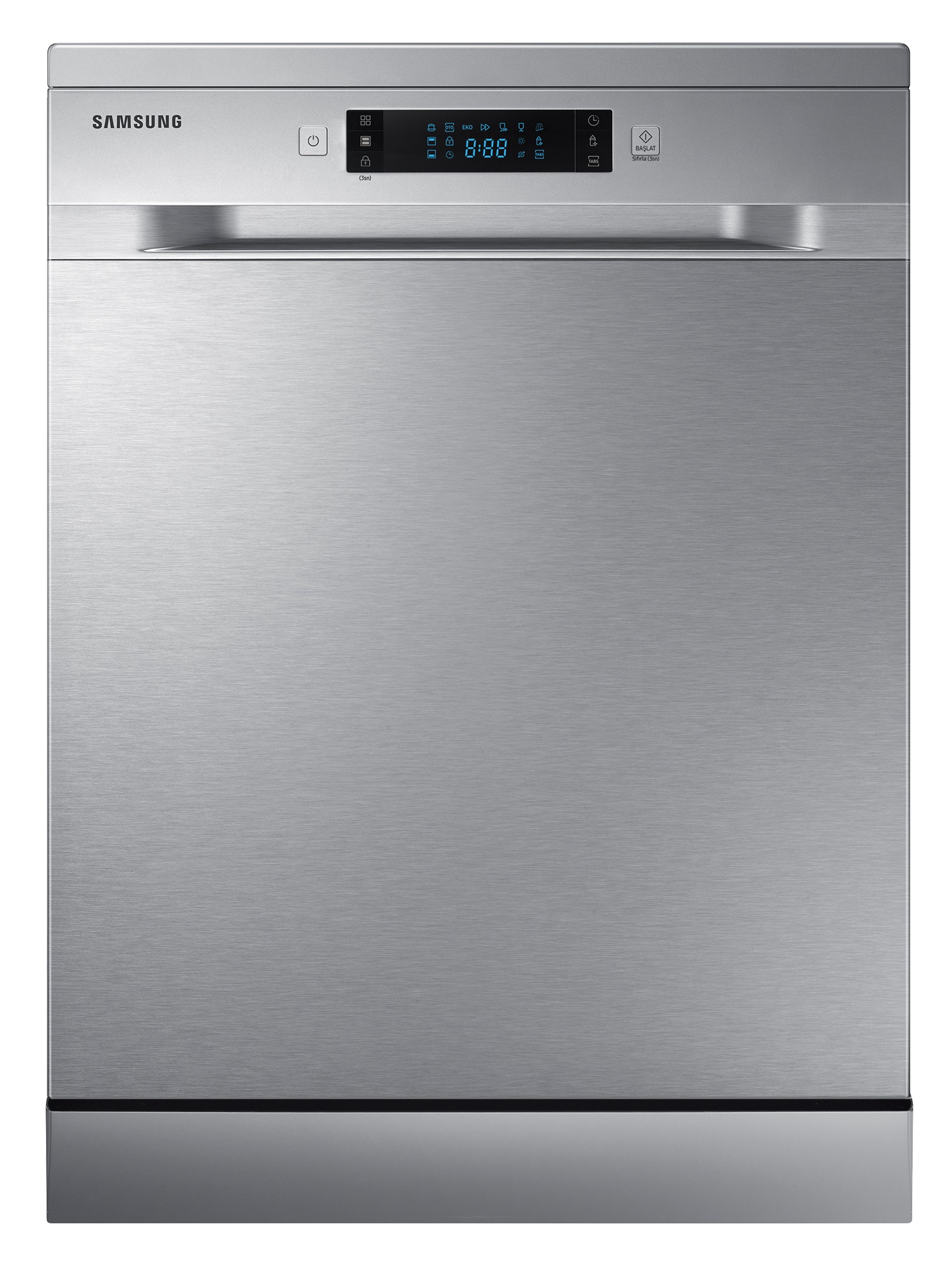 ჭურჭლის სარეცხი მანქანა (Promo) Samsung DW60M6072FS/TR 85/60/60, 14 P/S, Silver, Wash A, Dry A, Energy Class A+++, DCB 44, Programs 7, Aqua stop Yes,, Display Yes, Water Per