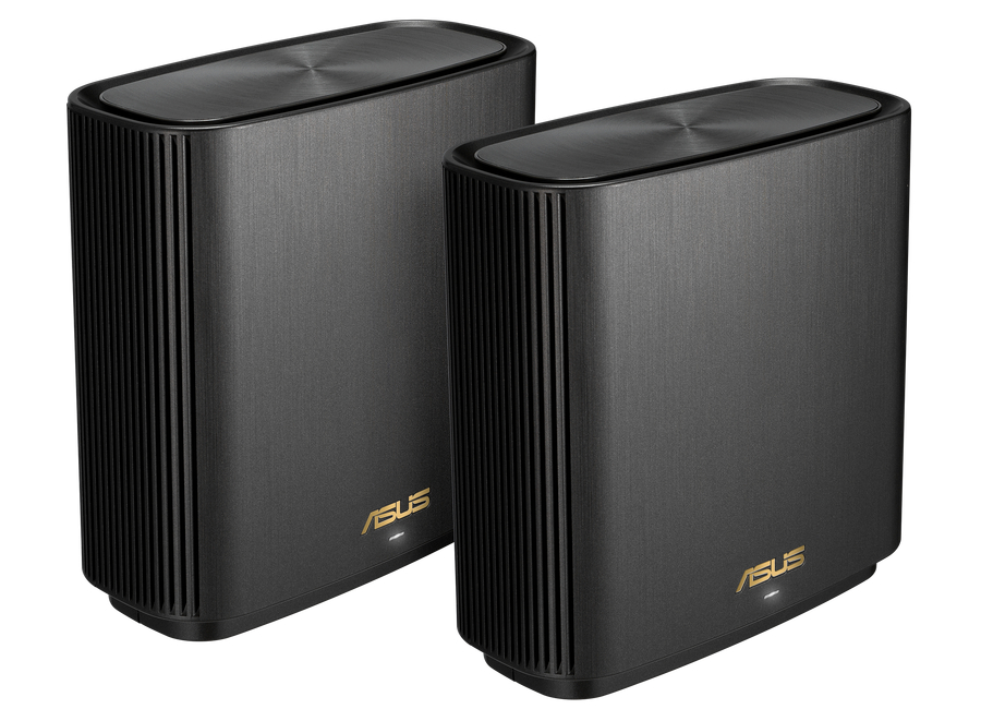 როუტერი ASUS ZenWiFi XT9 (2 Pack) Black Whole-Home Tri-Band WiFi 6, 5700 Sq. Ft. 7800Mbps Mesh System