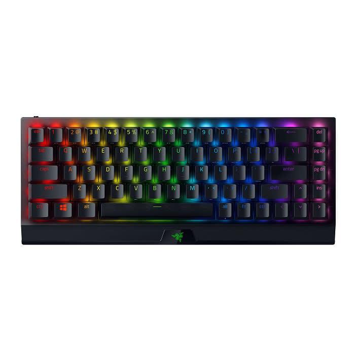 Razer Gaming Keyboard BlackWidow V3 Mini HyperSpeed Green Switch WL/BT/USB RU RGB, Black
