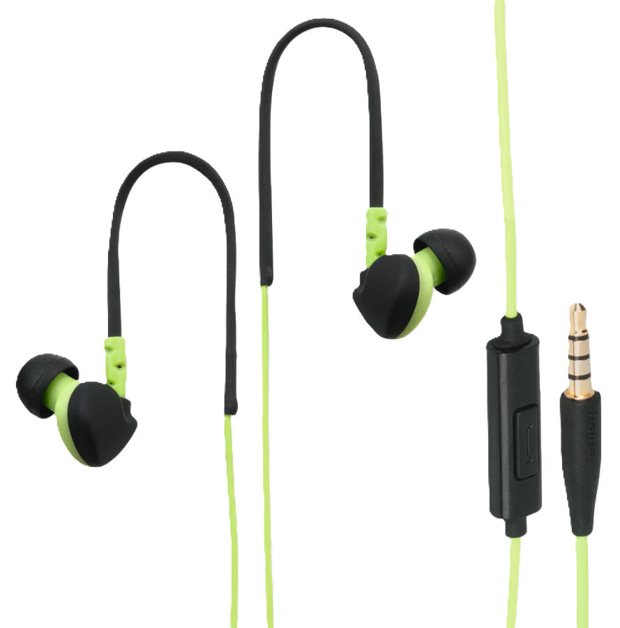 ყურსასმენი HAMA CLIP-ON EARPHONES RUN BKGN (135606)