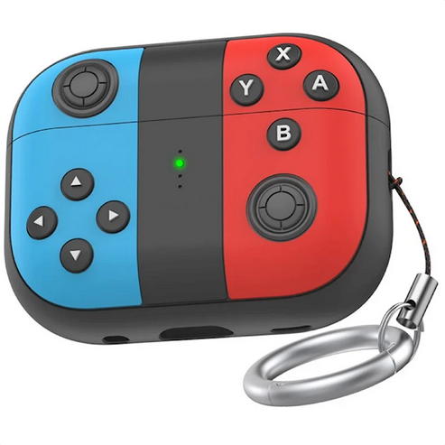 ყურსასმენის ქეისი Apple AirPods Pro 2 Split Silicone Protective Cover Game Console Design (680902651A)