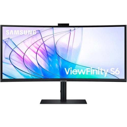 მონიტორი Samsung ViewFinity S6 LS34C650VAIXCI 34" VA 3440x1440 21:9 100Hz 5ms 350cd 3000:1 HDMI DisplayPort USB-C(90W) 2x5W