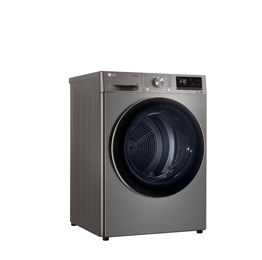 Dryer/ საშრობი LG RH90V5PVTN.BPTPMEA - 9 KG, Dual Inverter, Heat Pump Dryer ThinQ, Remote Control,WHITE